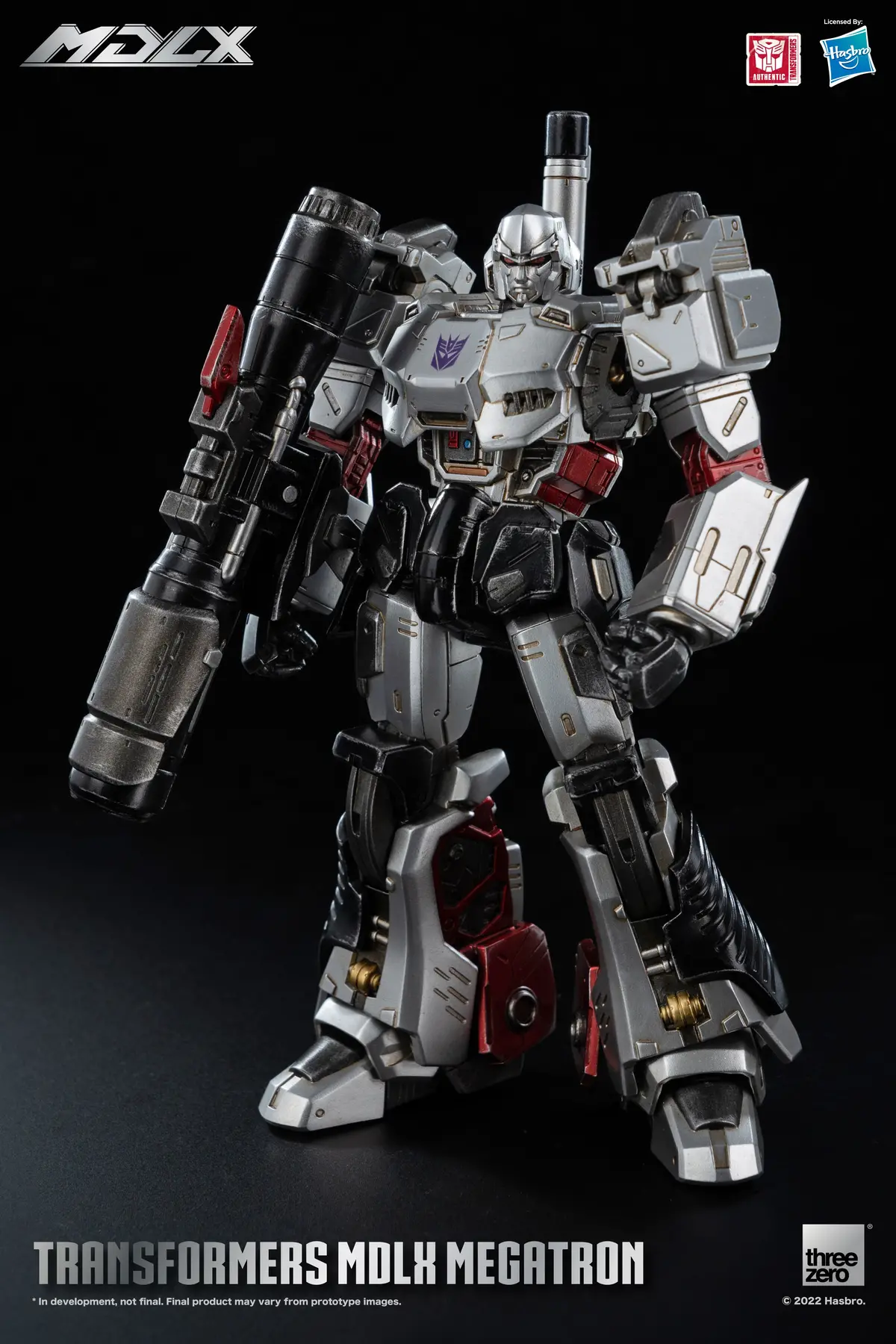 Threezero - Mdlx (Mini Deluxe) - Transformers - Megatron Articulated Action Figure (3Z03350w0/80360) Low Stock 1