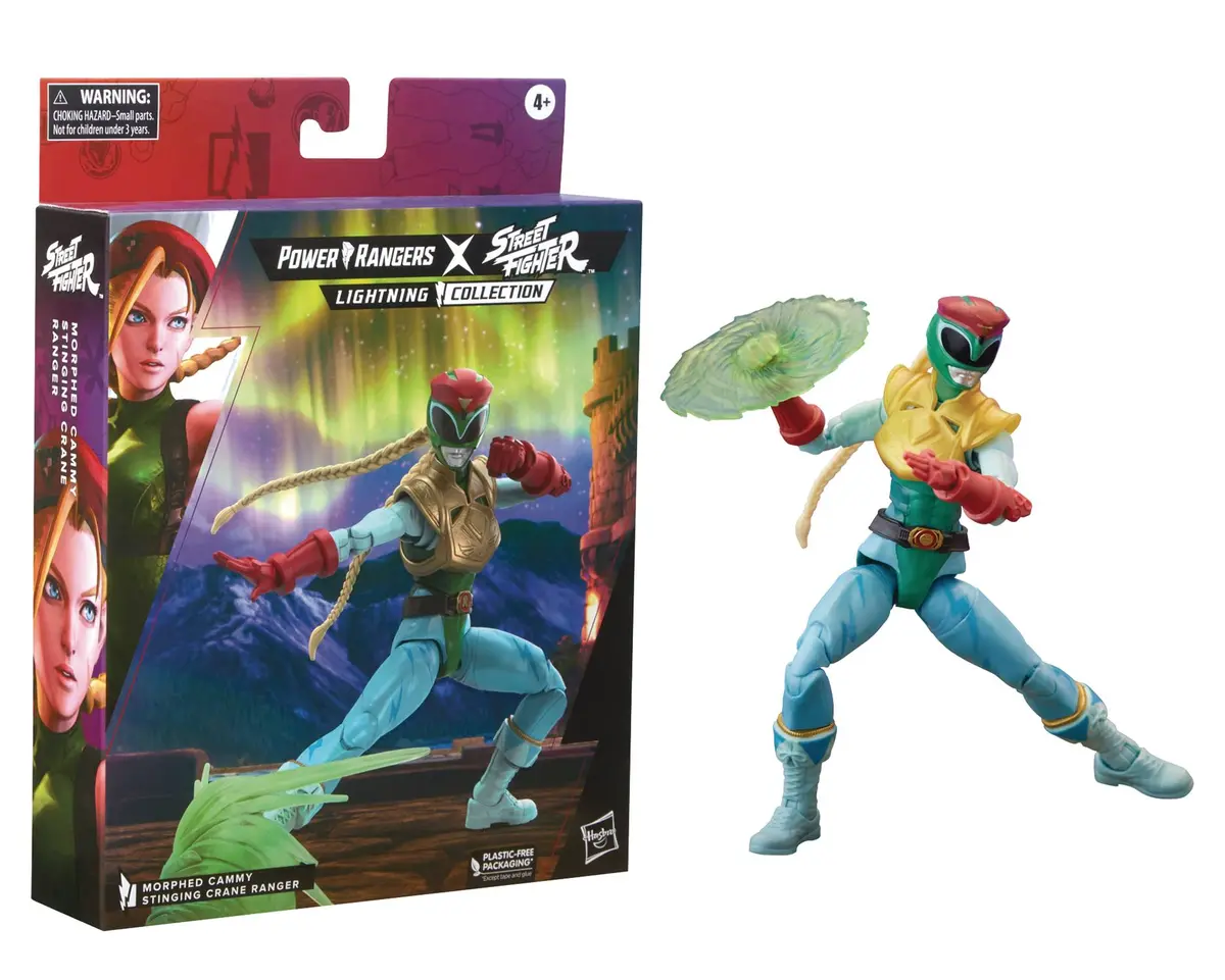 Power Rangers X Street Fighter: Lightning Collection Morphed Cammy Stinging Crane Ranger Action Figure (F6118) Low Stock 1