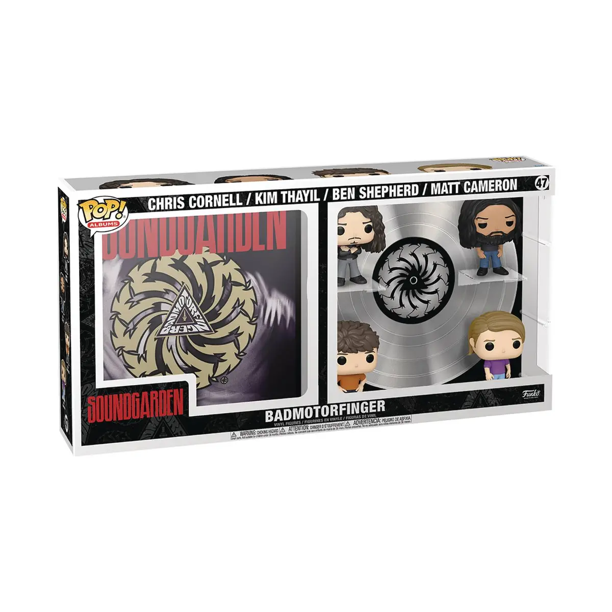 Funko Pop! Albums #47 - Soundgarden Badmotorfinger Deluxe Vinyl Figure (70825) 1