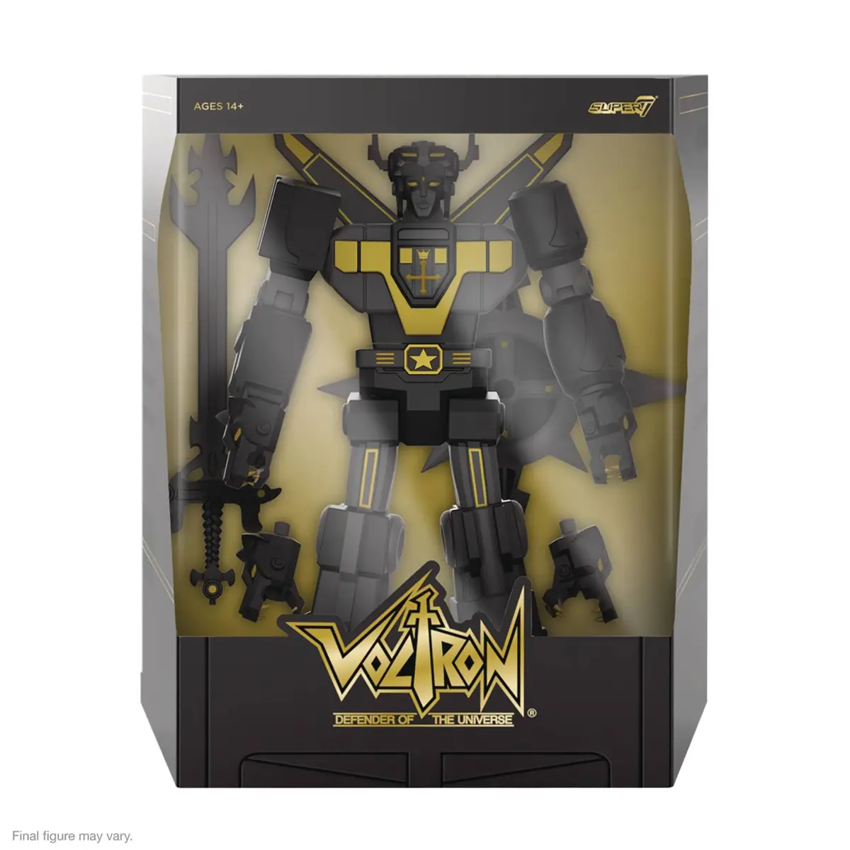 Super7 Voltron Defender - Galaxy Black Voltron Ultimate Action Figure (83346) Last One! 1
