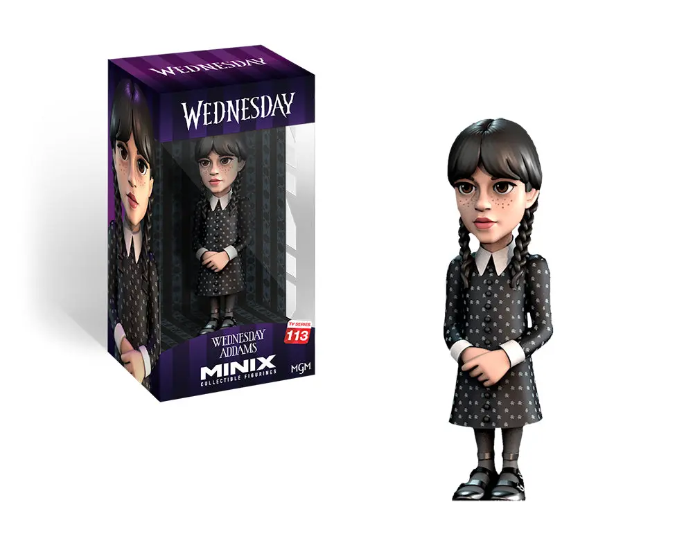Minix Tv Series #113 - Wednesday (Netflix) - Wednesday Addams Collectible Figurine (36119) Low Stock 1