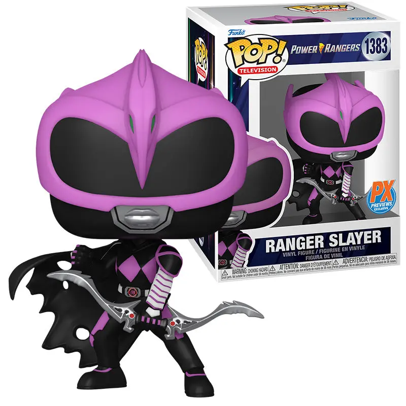 Mighty Morphin Power Rangers 30Th Anniversary #1383 - Pink Ranger (Gitd) Px Exclusive Pop! Vinyl Figure 1