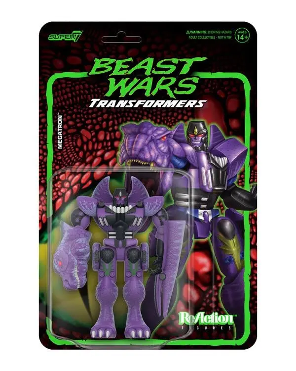 Super7 Reaction Figures - Transformers: Beast Wars - Wave 7 - Megatron Action Figure (82249) 1