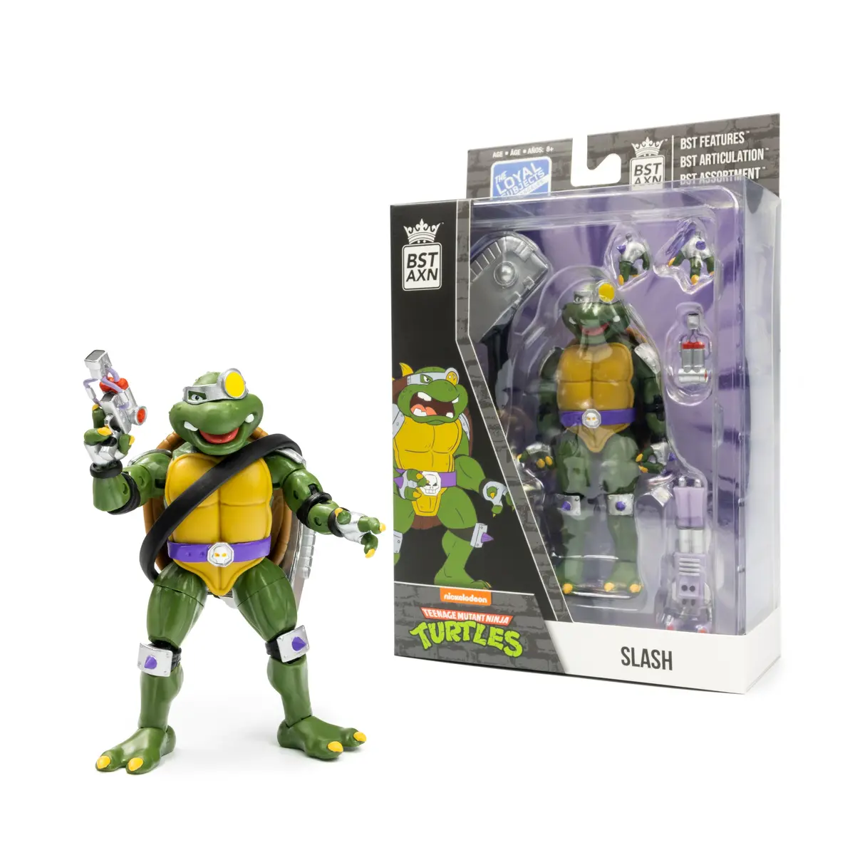The Loyal Subjects - Bst Axn - Teenage Mutant Ninja Turtles - Slash Action Figure (77239) Low Stock 1