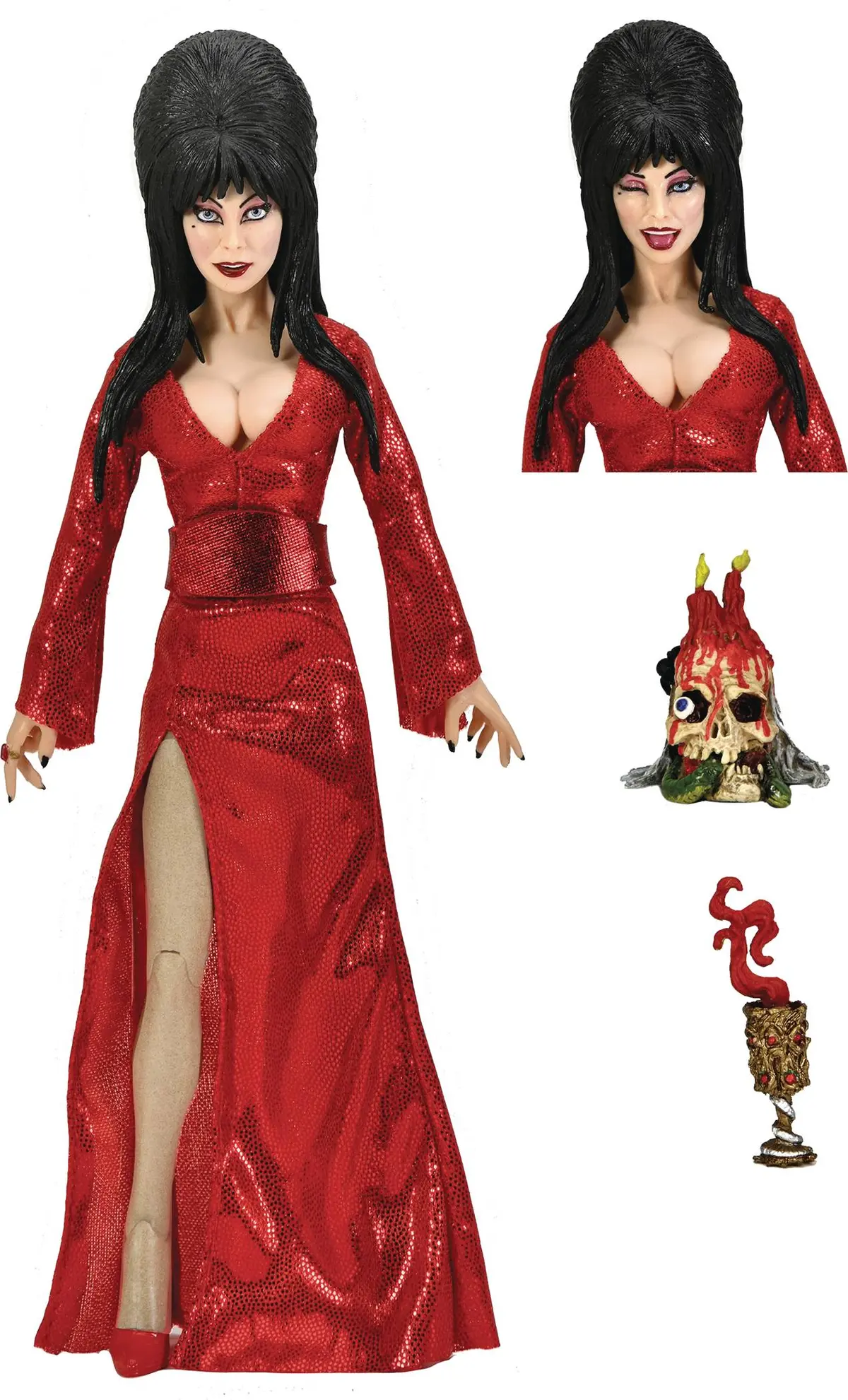 Neca Ultimate Series - Horror Elvira (Red, Fright & Boo) Action Figure (56080) Low Stock 1