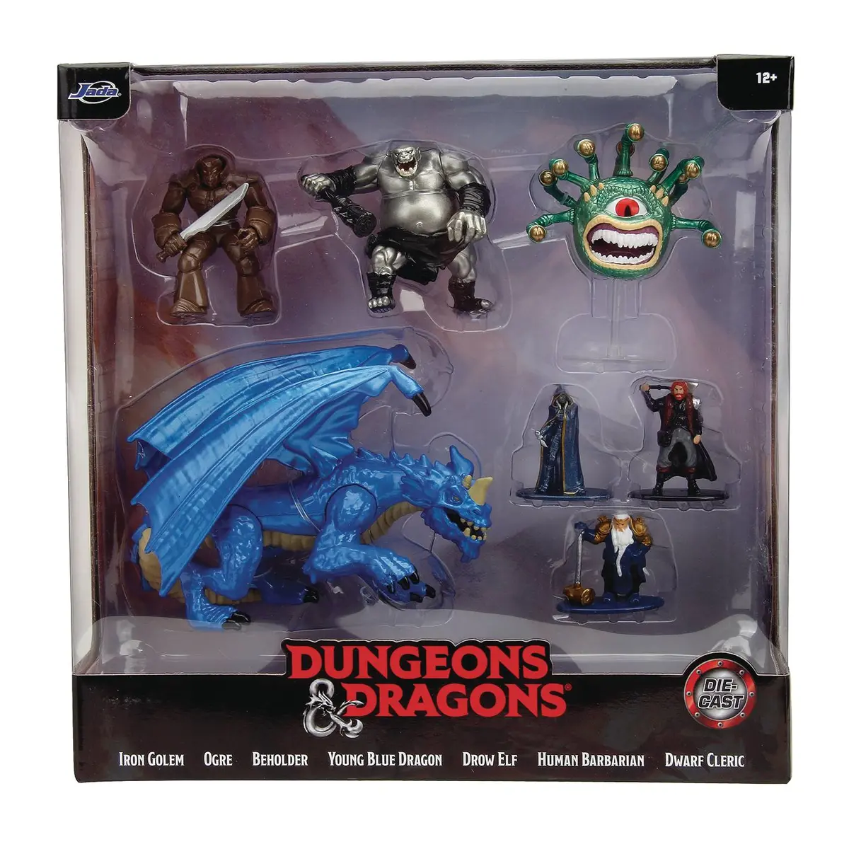 Jada - Dungeons & Dragons - Die-Cast Metalfigs 7-Figure Mega Pack (34242) Low Stock 1