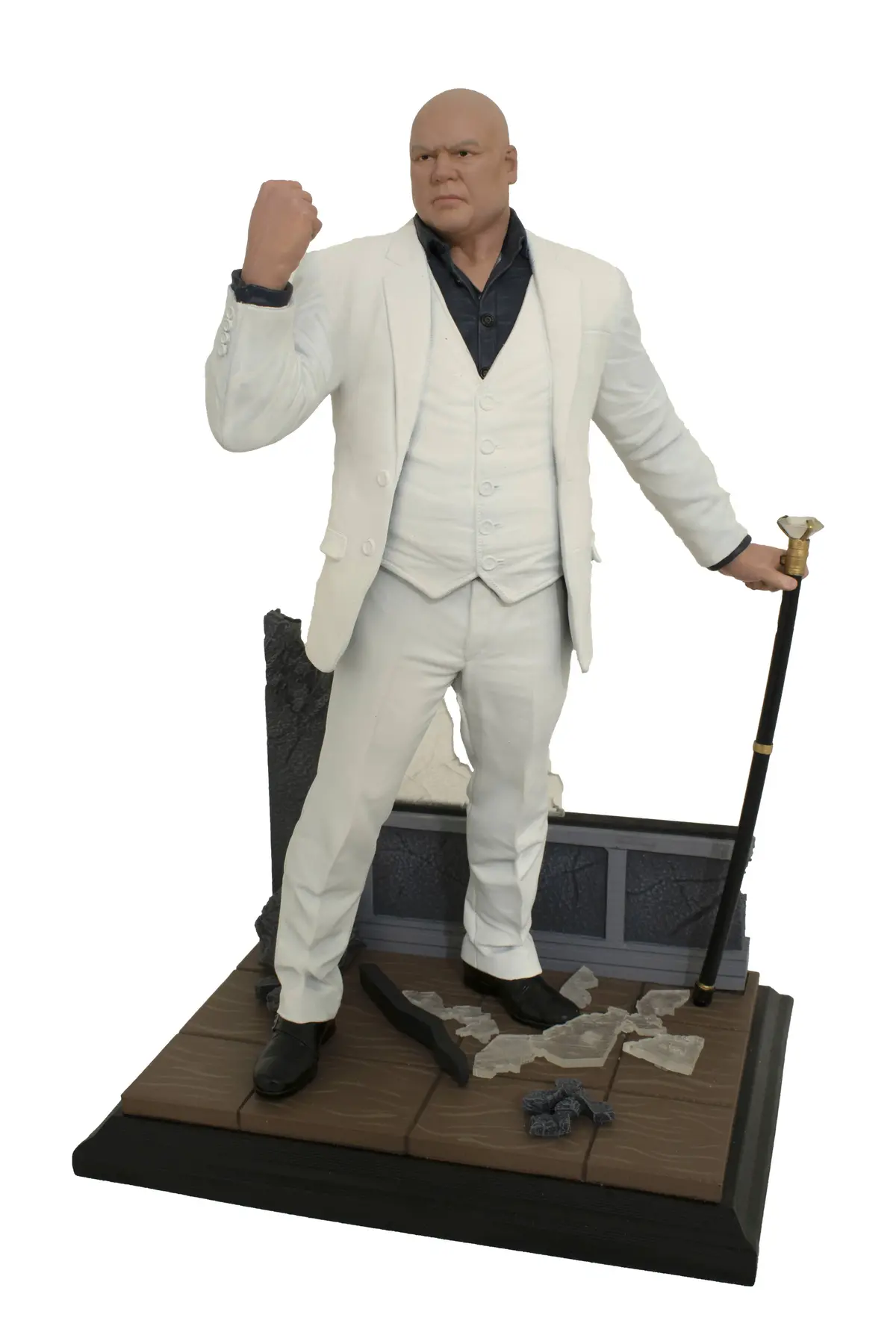 Diamond Select Toys - Marvel Gallery Diorama - Hawkeye (Disney+) - The Kingpin Pvc Statue (85046) Last One! 1