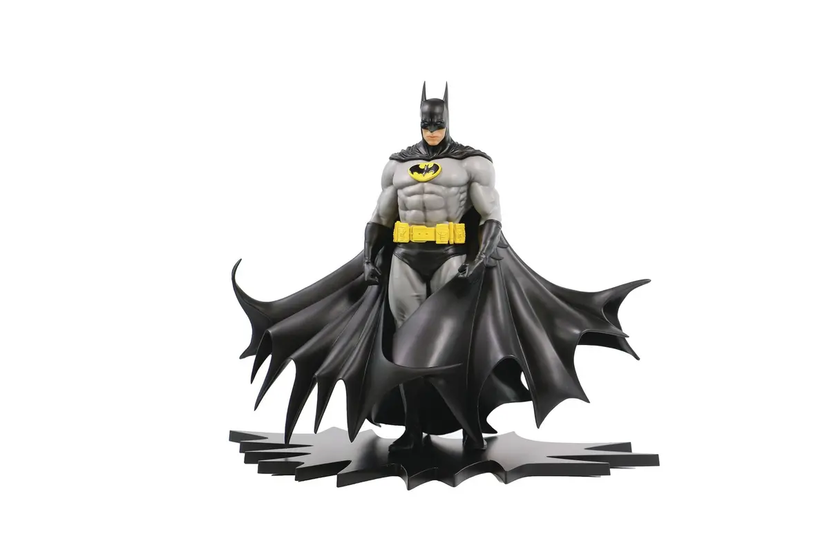 Purearts - Dc Heroes - Batman (Black Version) - 1:8 Scale Px Previews Exclusive Statue (40466) Low Stock 1