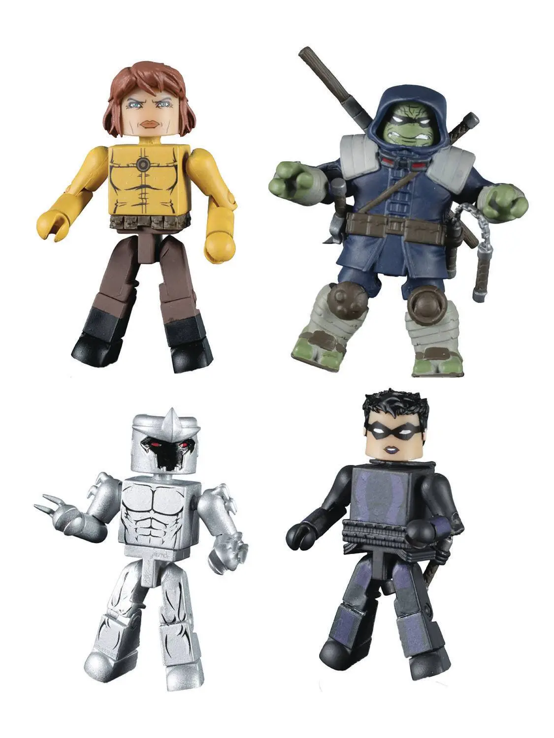 Minimates: Teenage Mutant Ninja Turtles (Tmnt) The Last Ronin 4-Pack Action Figures (85150) Low Stock 1