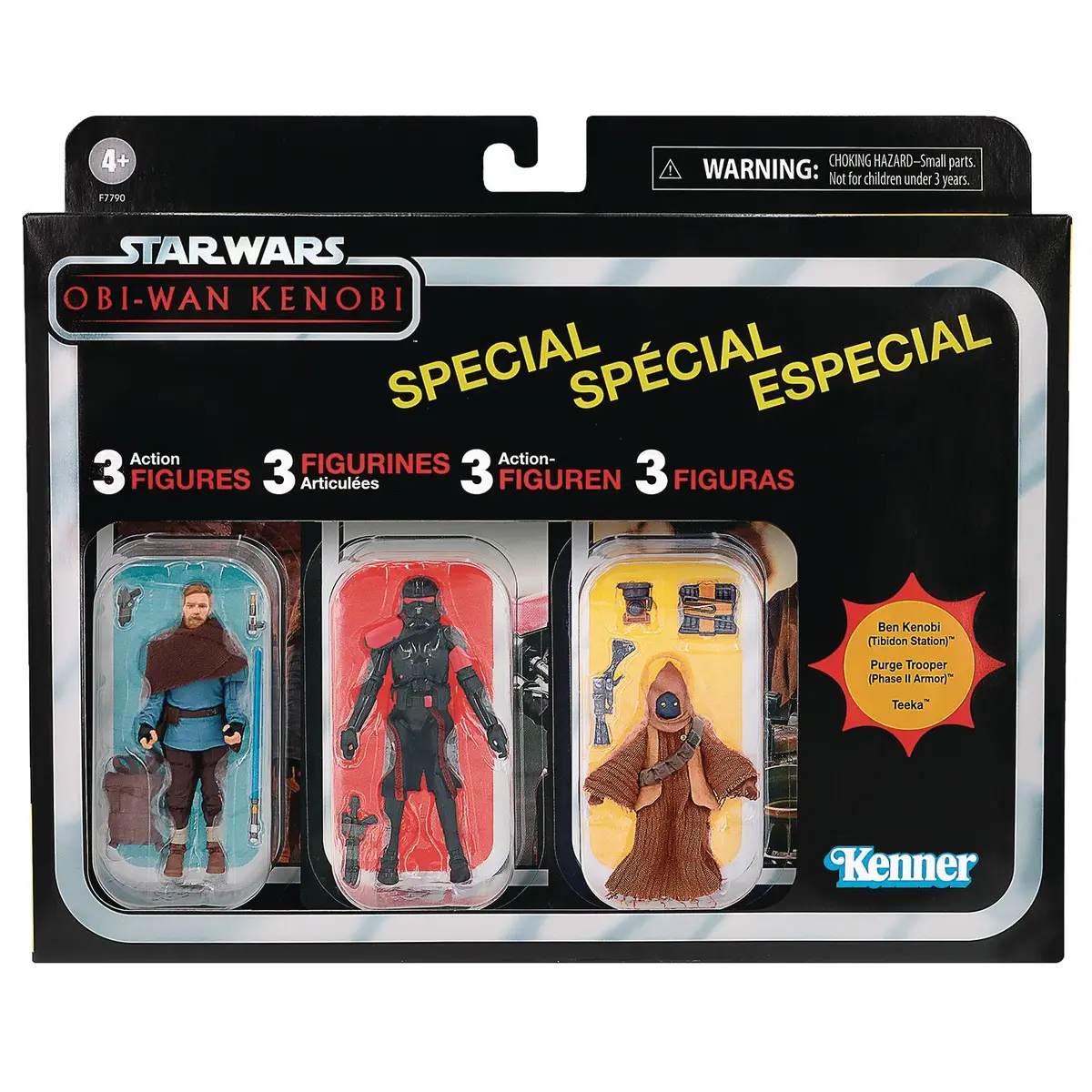 Star Wars: The Vintage Collection - Obi-Wan Kenobi - 3-Pack Special Edition Action Figure (F7790) 1
