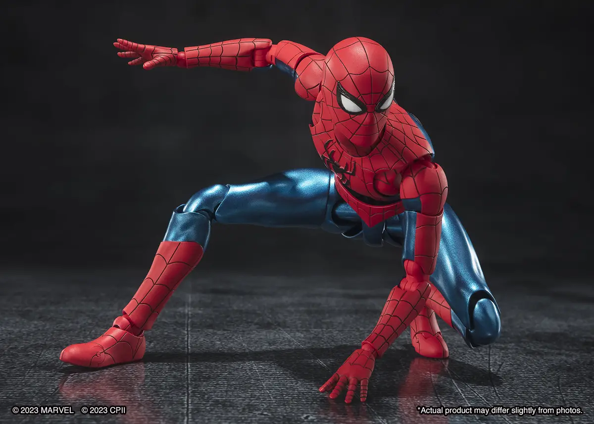 S.H.Figuarts Spider-Man: No Way Home - Spider-Man (New Suit) 6-Inch Action Figure (65529) 2
