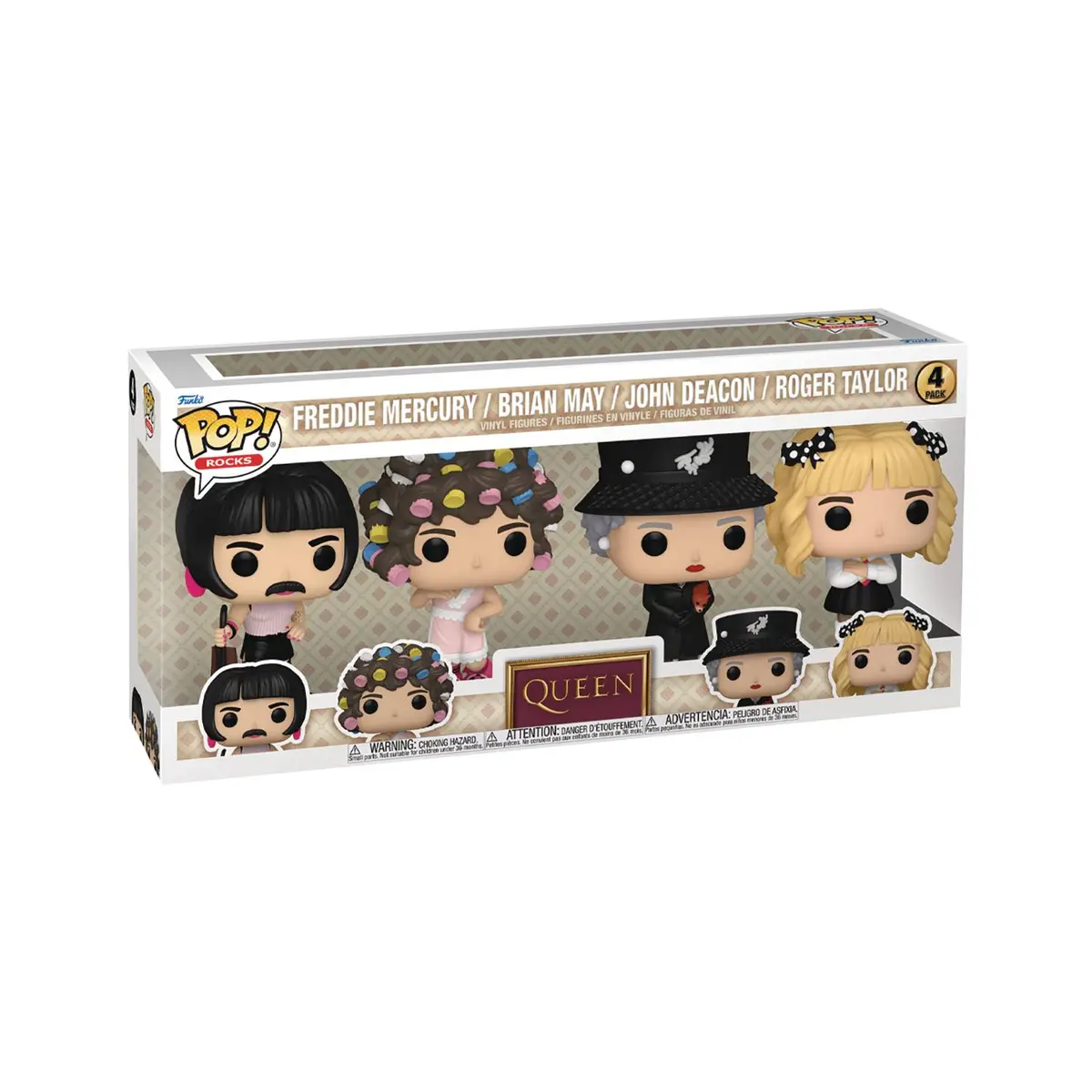Funko Pop! Rocks - Queen - I Want To Break Free 4-Pack Vinyl Figure Set (78796) 1