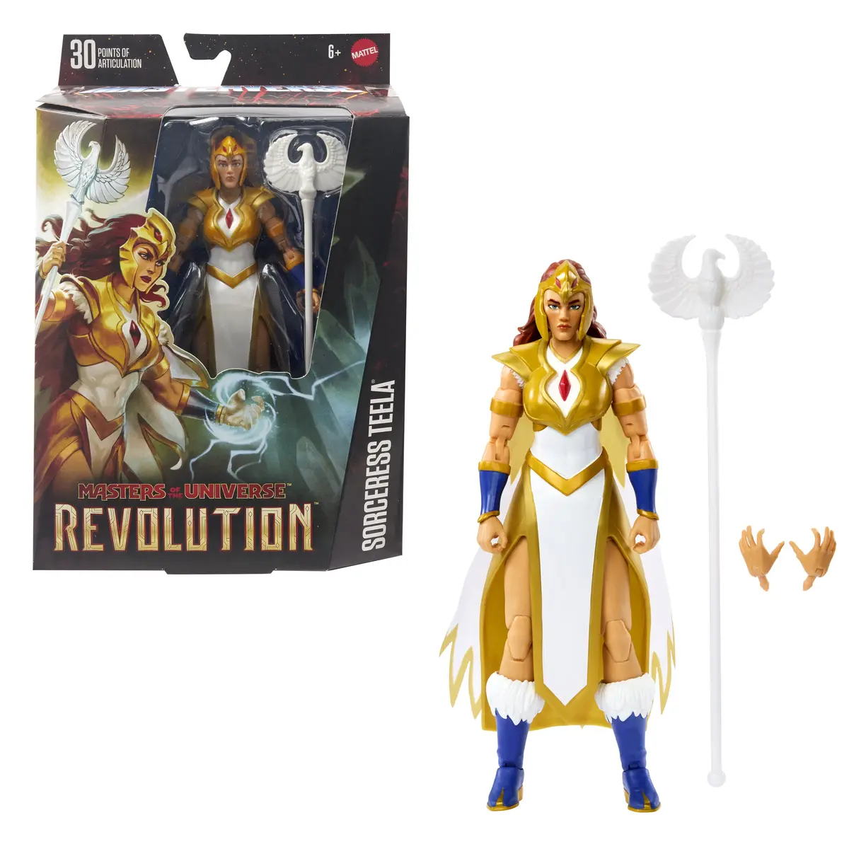Masters Of The Universe: Revolution - Sorceress Teela Action Figure (Hyc45) Last One! 1