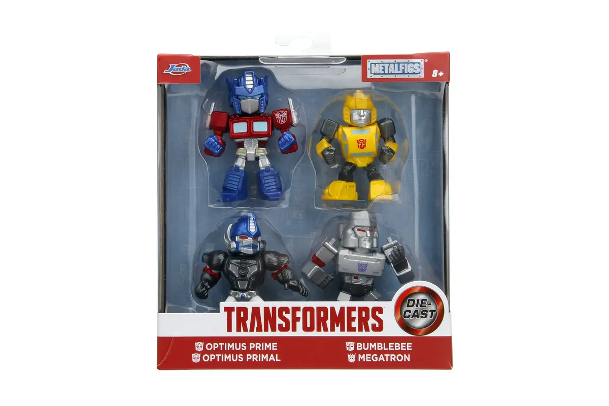 Jada Toys - Transformers 2.5In Metalfigs 4-Pk (34342) 1