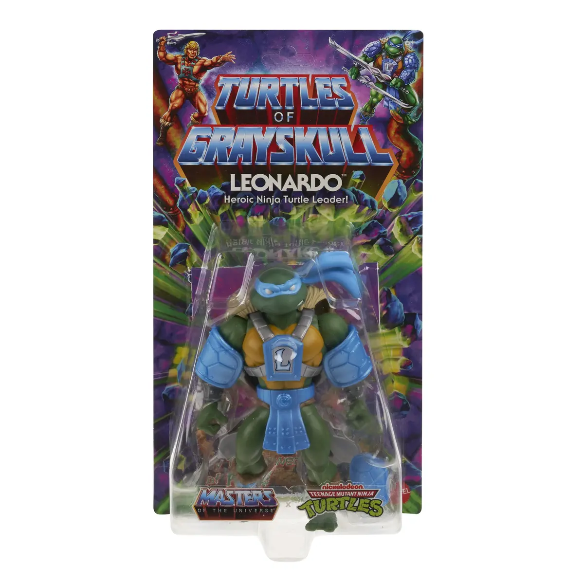 Turtles Of Grayskull (Motu V Tmnt) - Leonardo Action Figure (Hpr01) 1
