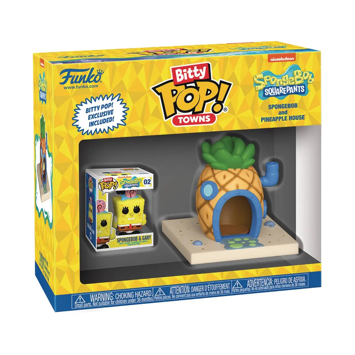 [Pre-Order] Funko Bitty Pop! Towns - Spongebob Squarepants - Spongebob At Home Vinyl Figures (83638) 1