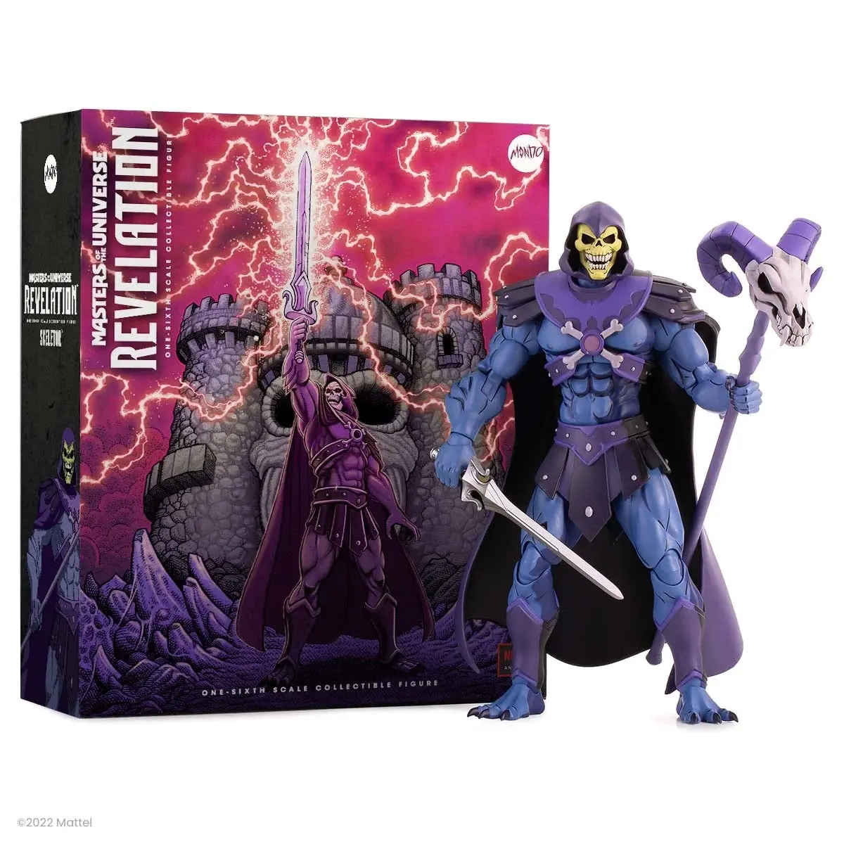 [Pre-Order] Mondo Tees - Masters Of The Universe: Revelation - Skeletor 1/6Th Scale Figure (48715) 1