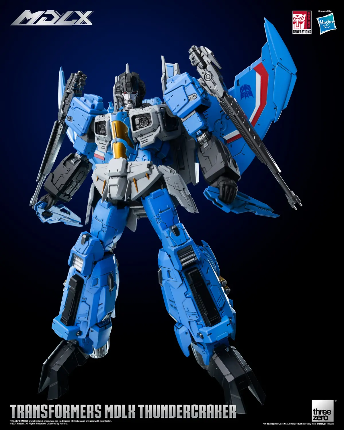 Threezero - Mdlx - Transformers - Thundercracker Action Figure (3Z06640w0/81111) Low Stock 1