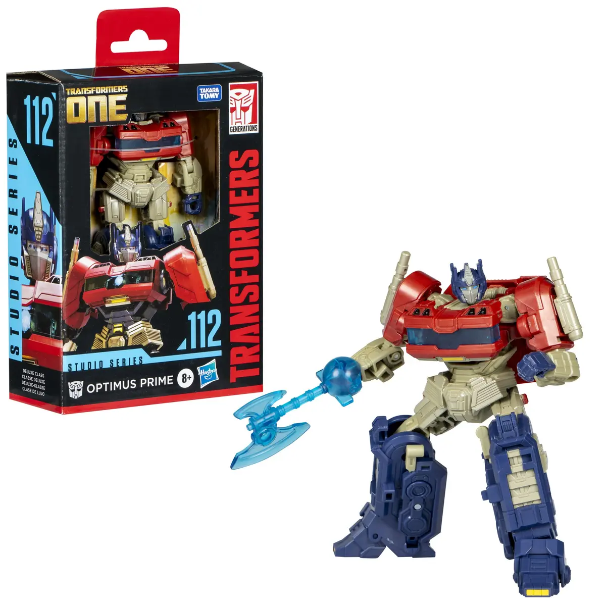 Transformers Studio Series 112 - Transformers One - Deluxe Class - Optimus Prime Action Figure G0221 1