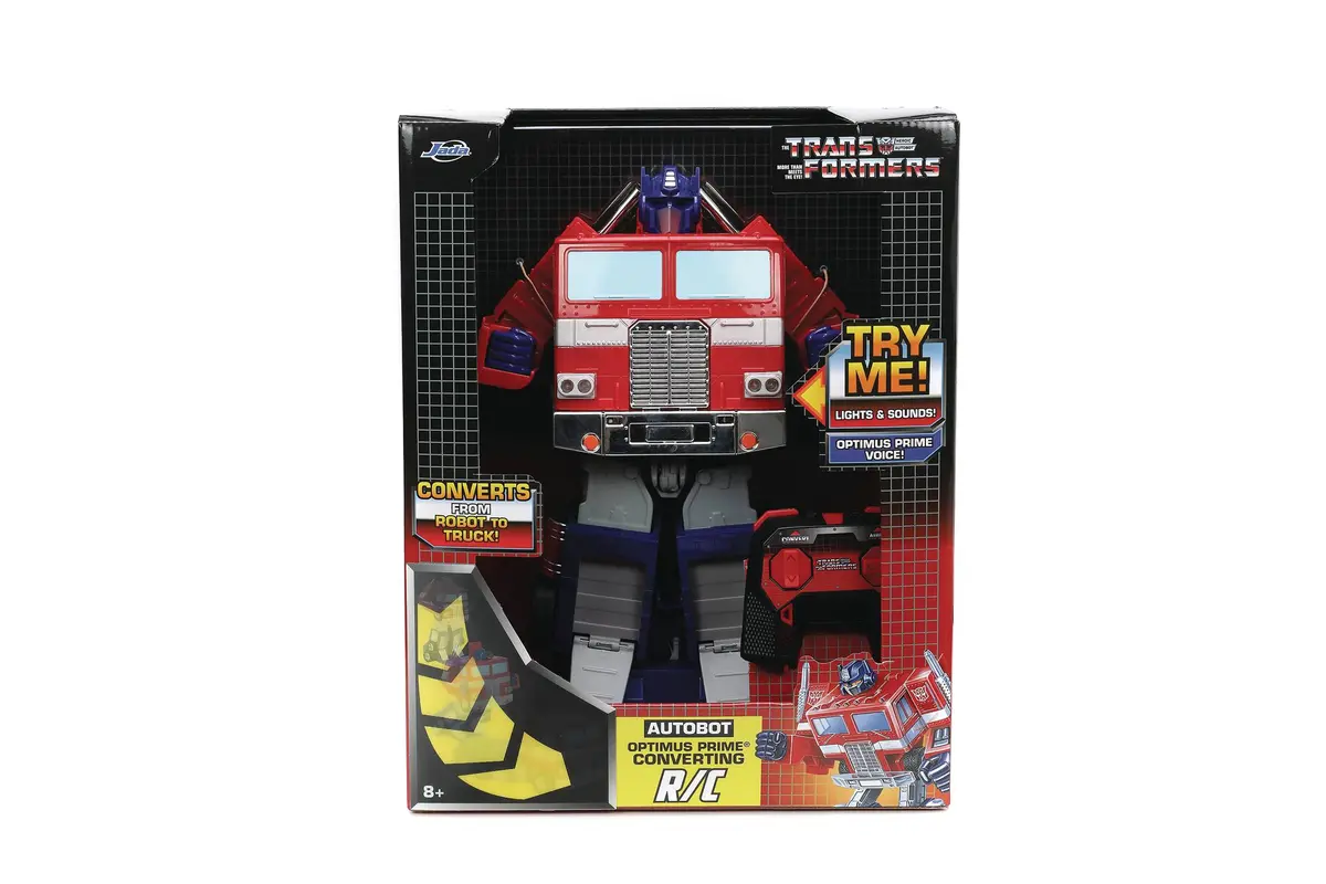 Jada - Transformers - Autobot Optimus Prime - Converting R/C Remote Control Figure/Vehicle (33521) Low Stock 1