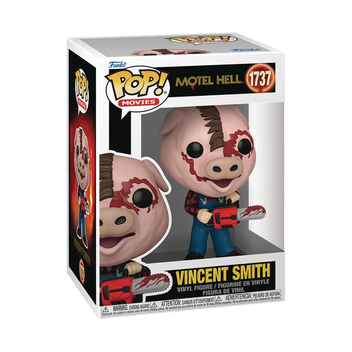 Funko Pop! Movies #1737 - Motel Hell (1980) - Vincent Smith Vinyl Figure (84128) Low Stock 1