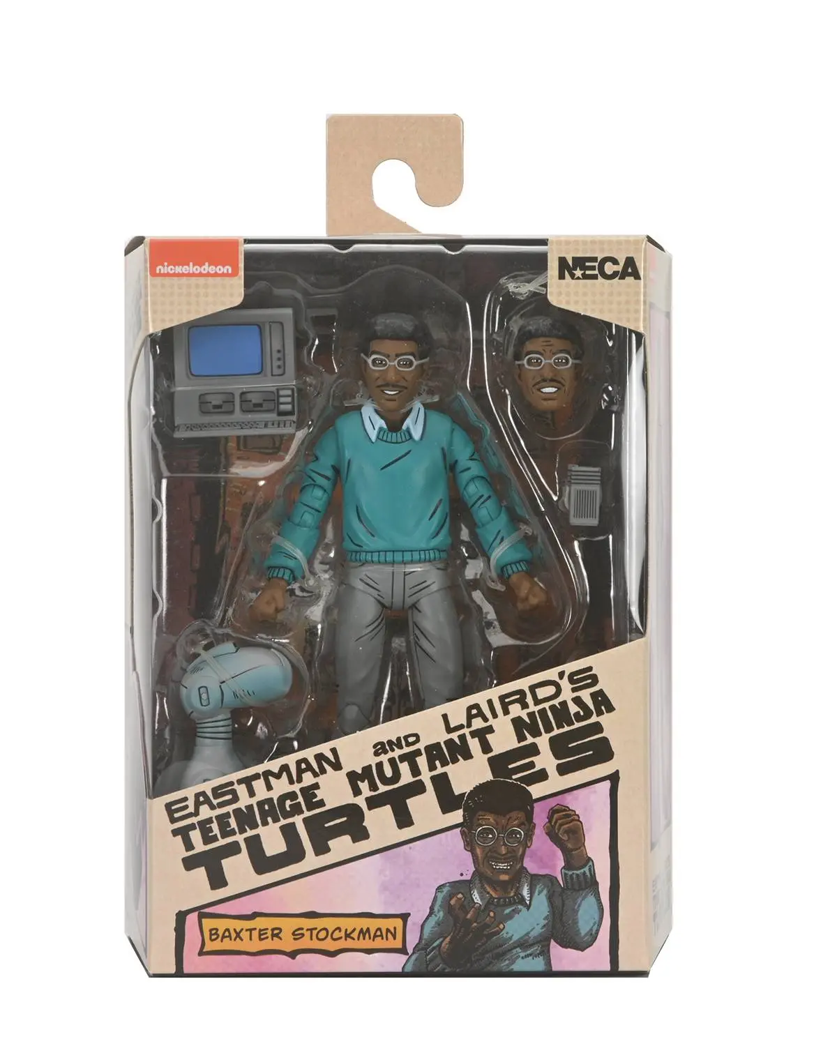 Neca - Mirage Comics: Teenage Mutant Ninja Turtles - Ultimate Baxter Stockman Action Figure (54349) Tmnt 1
