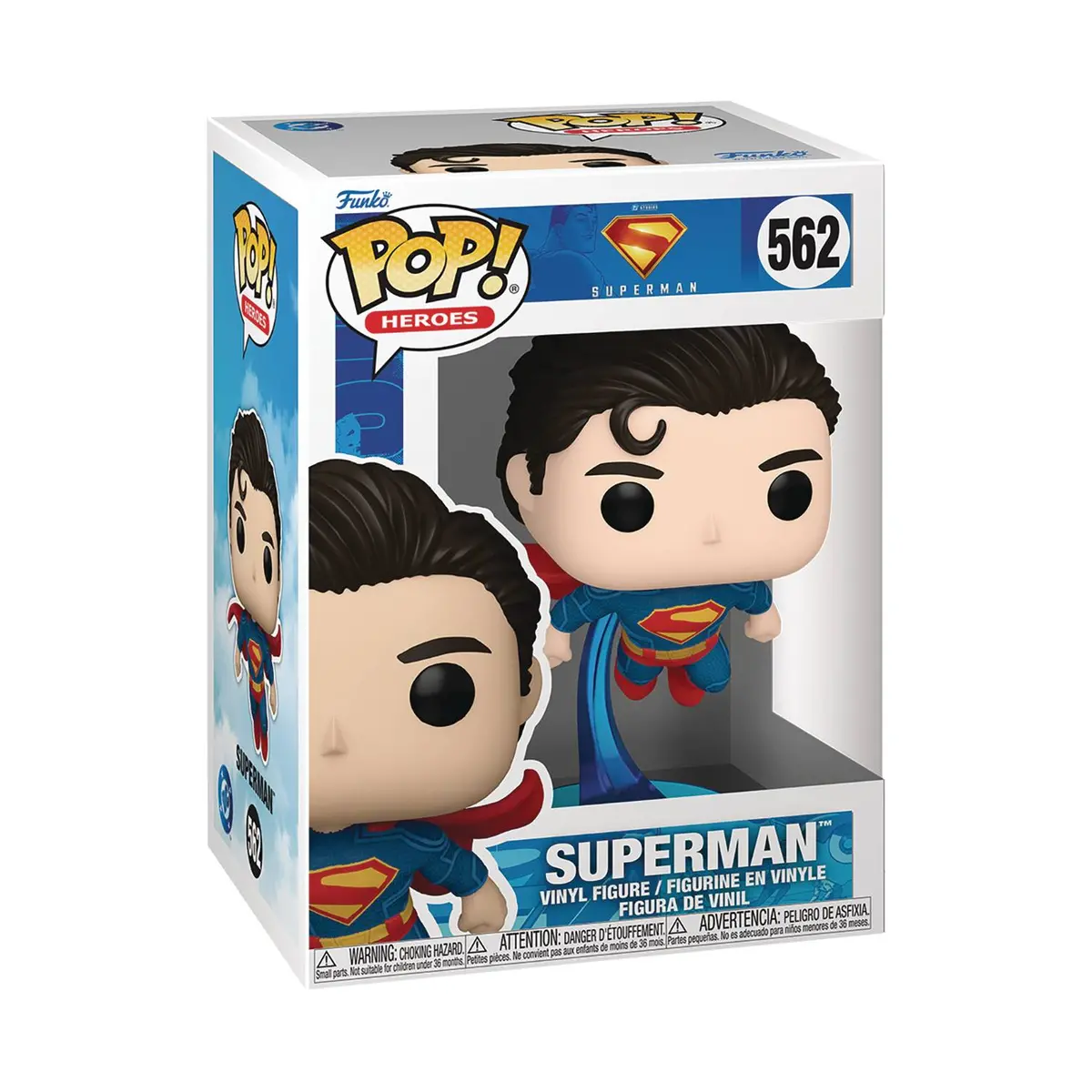 [Pre-Order] Funko Pop! Heroes #562 - Superman (2025) - Superman Vinyl Figure (85642) 1