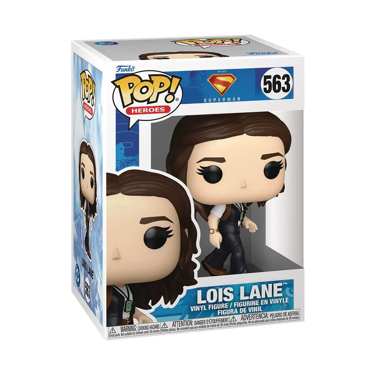 [Pre-Order] Funko Pop! Heroes #563 - Superman (2025) - Lois Lane Vinyl Figure (85643) 1
