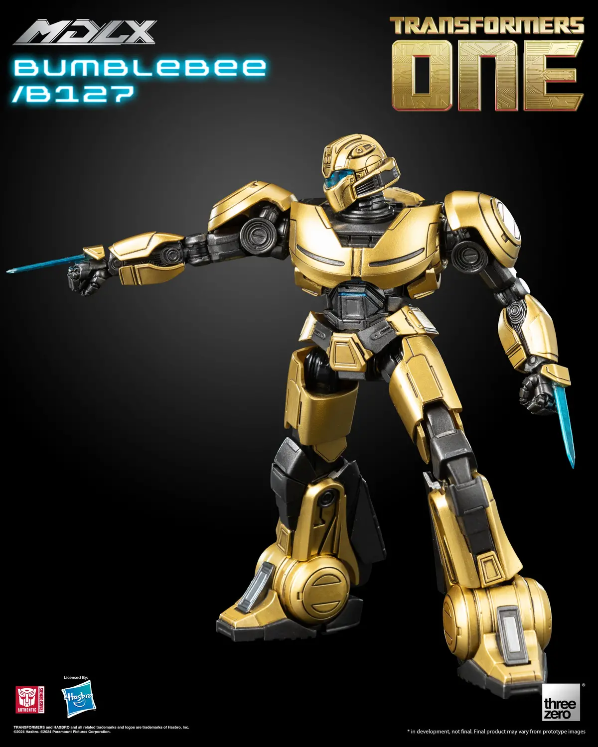 Threezero - Transformers - Transformers One - Mdlx Bumblebee/B127 Action Figure (3Z08400w0/81412) Low Stock 2