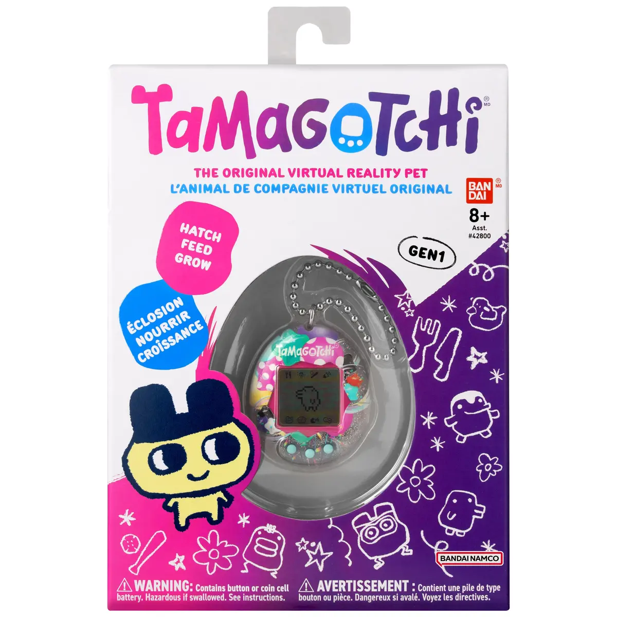 Bandai - The Original Tamagotchi - Gen 1 - Pretty Party Digital Pet (42987) 1