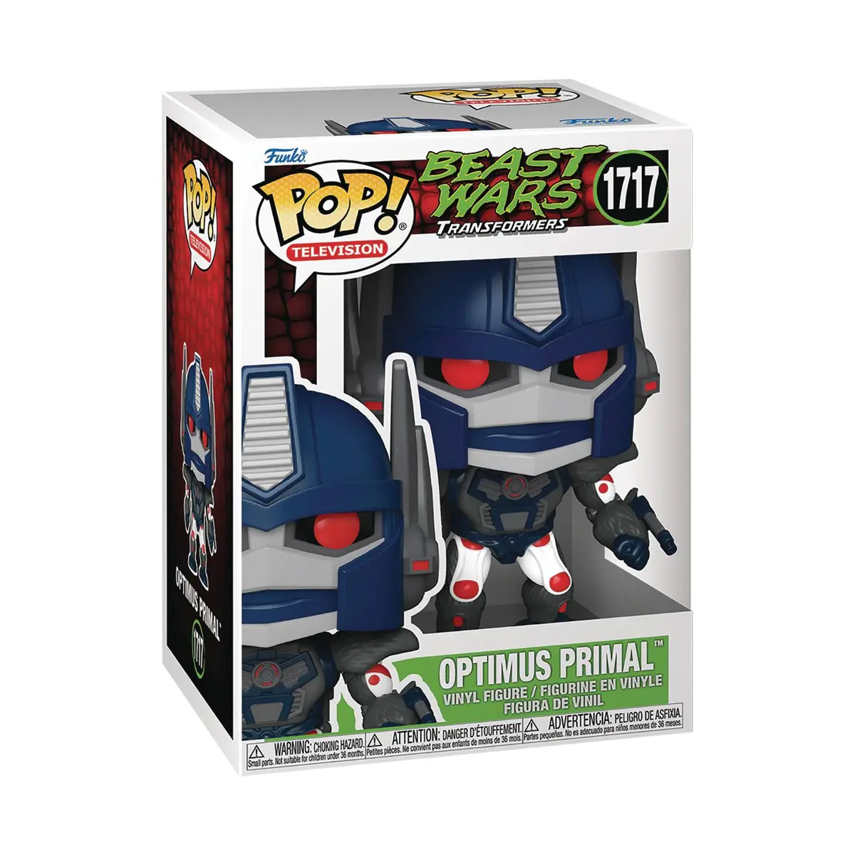 Funko Pop! Television #1717 - Transformers: Beast Wars - Optimus Primal Vinyl Figure (86215) 1