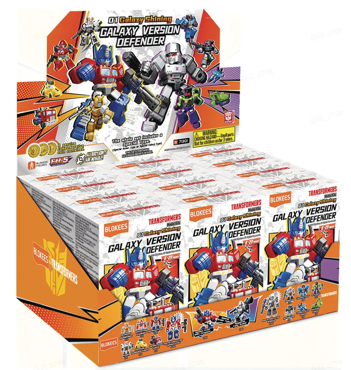 Blokees - Transformers - Defender: Version 01 (Galaxy Shining) - Sealed 12-Pack (71301/00891) Low Stock 1
