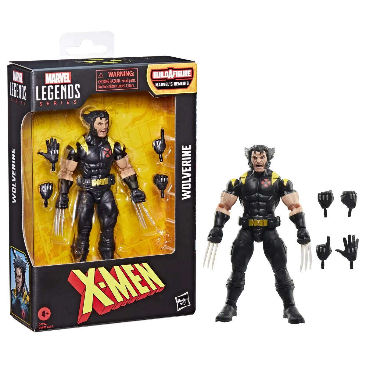 Marvel Legends Series - X-Men - Nemesis Baf - Wolverine Action Figure (G0792) 1