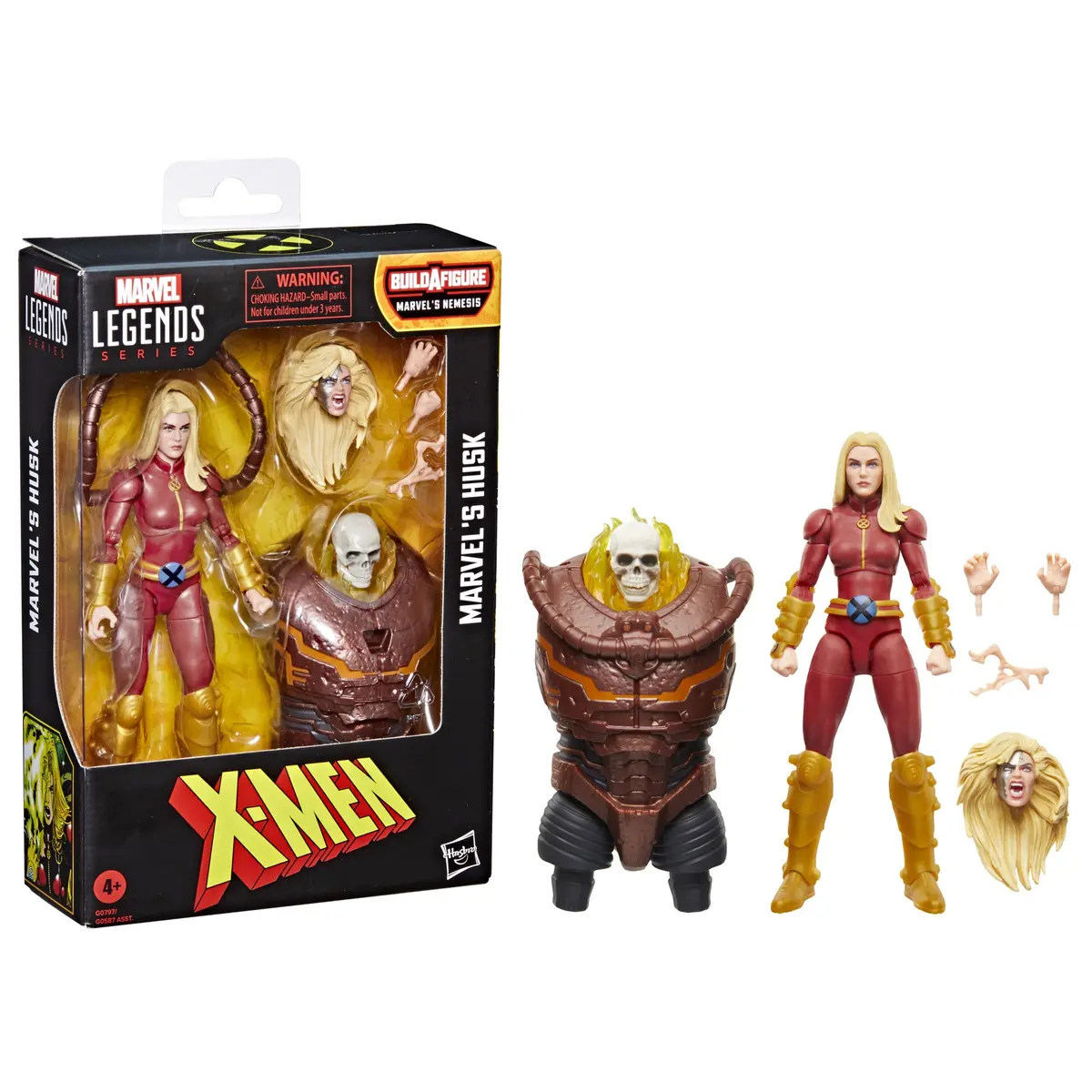 Marvel Legends Series - X-Men: Nemesis Baf - Husk Action Figure (G0797) 1