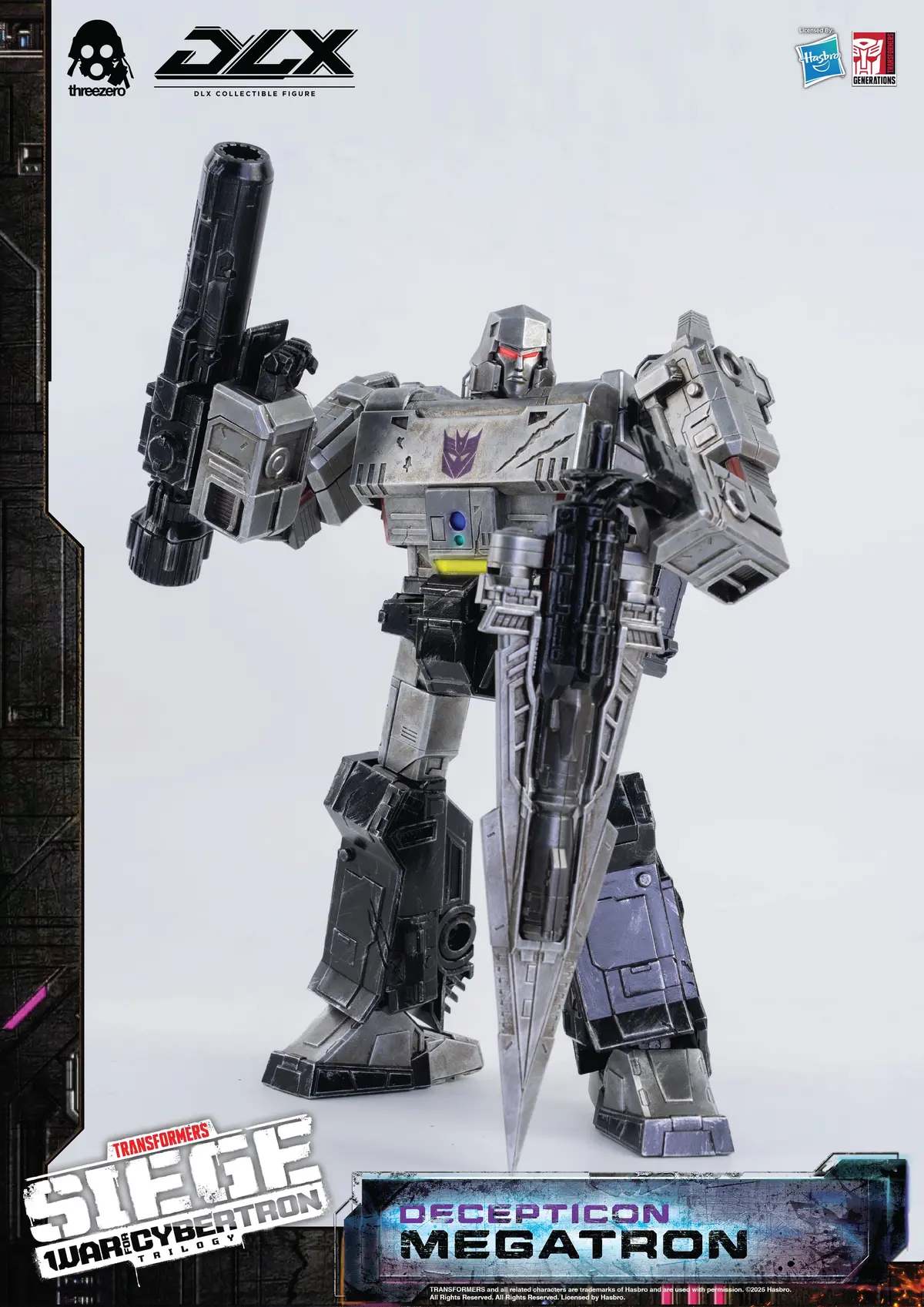 [Pre-Order] Threezero Transformers: War For Cybertron - Dlx Megatron Action Figure (81635) 1
