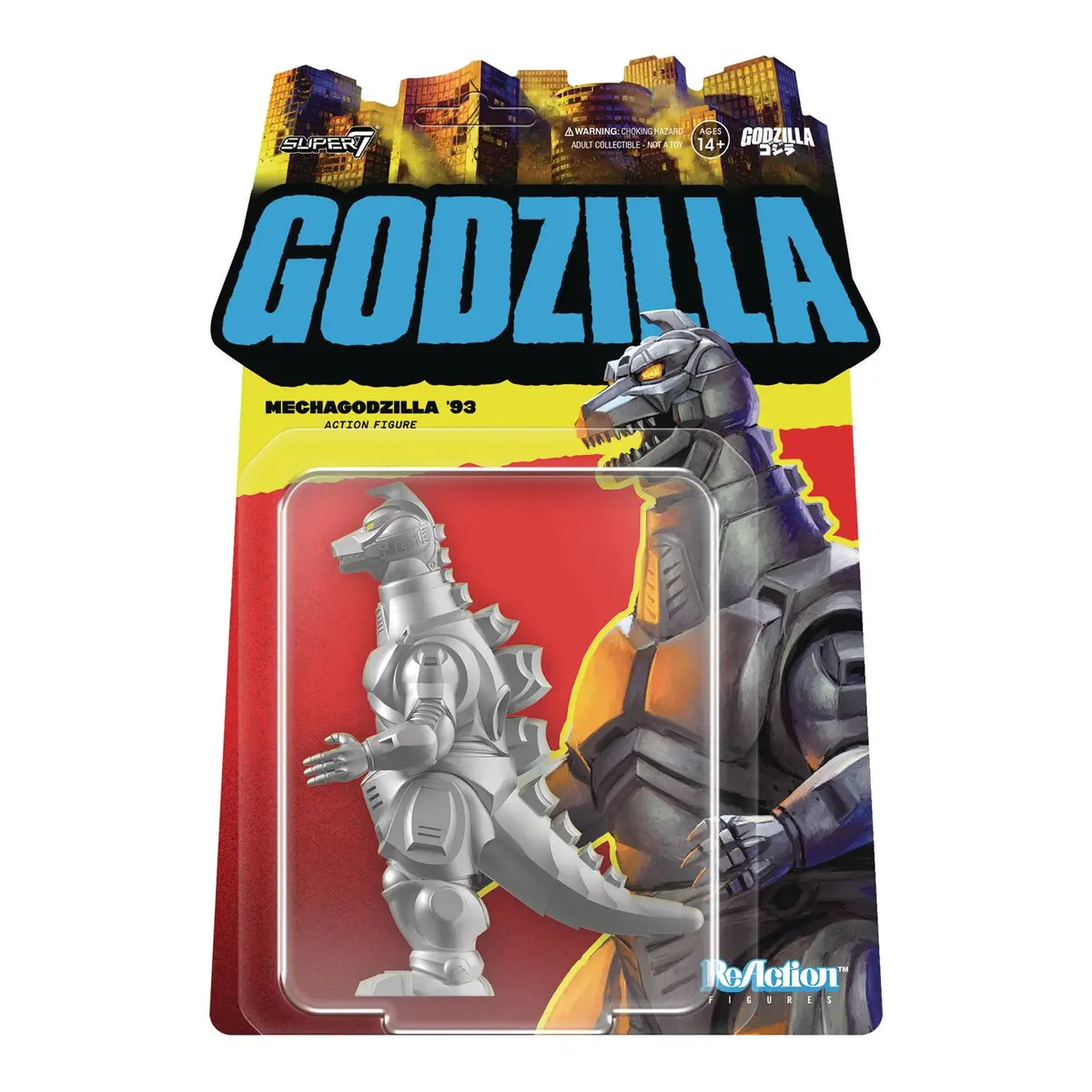 Super7 Reaction - Toho Mechagodzilla 93 Action Figure (81134) Low Stock 1