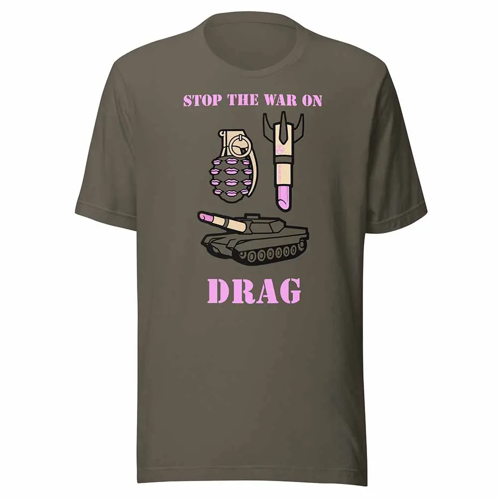 Stop The War On Drag T-Shirt - Aclu 1