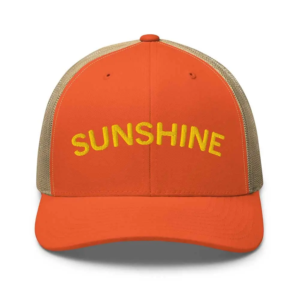 Sunshine Trucker Mesh Baseball Hat 2