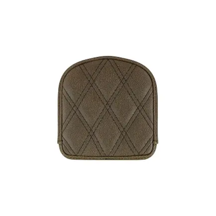 Saddlemen Explorer Ls Short Pad - Brown With Black Lattice Stitch 1