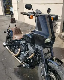 Softail Fat Bob Wicked Sissy Bar ('18+) 1