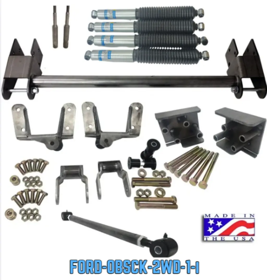 2Wd To 4Wd Conversion Kit For Obs Dana 60 Axle - 1992-1997 Ford F-Series 1