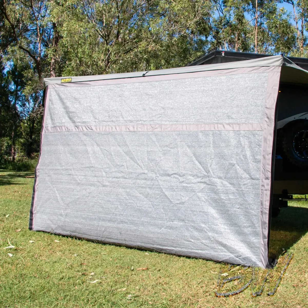 Meg Camper Awning Single Shade Cloth Wall 2200Mm Drop 1