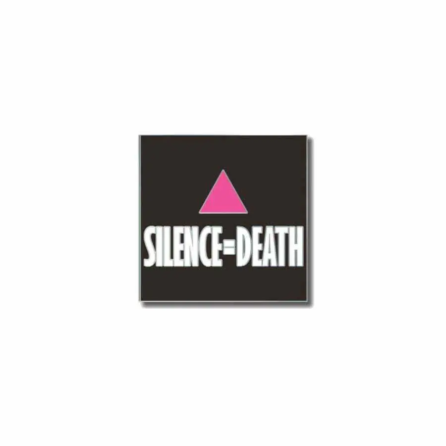 Silence = Death Pin - Ali Forney Center 1