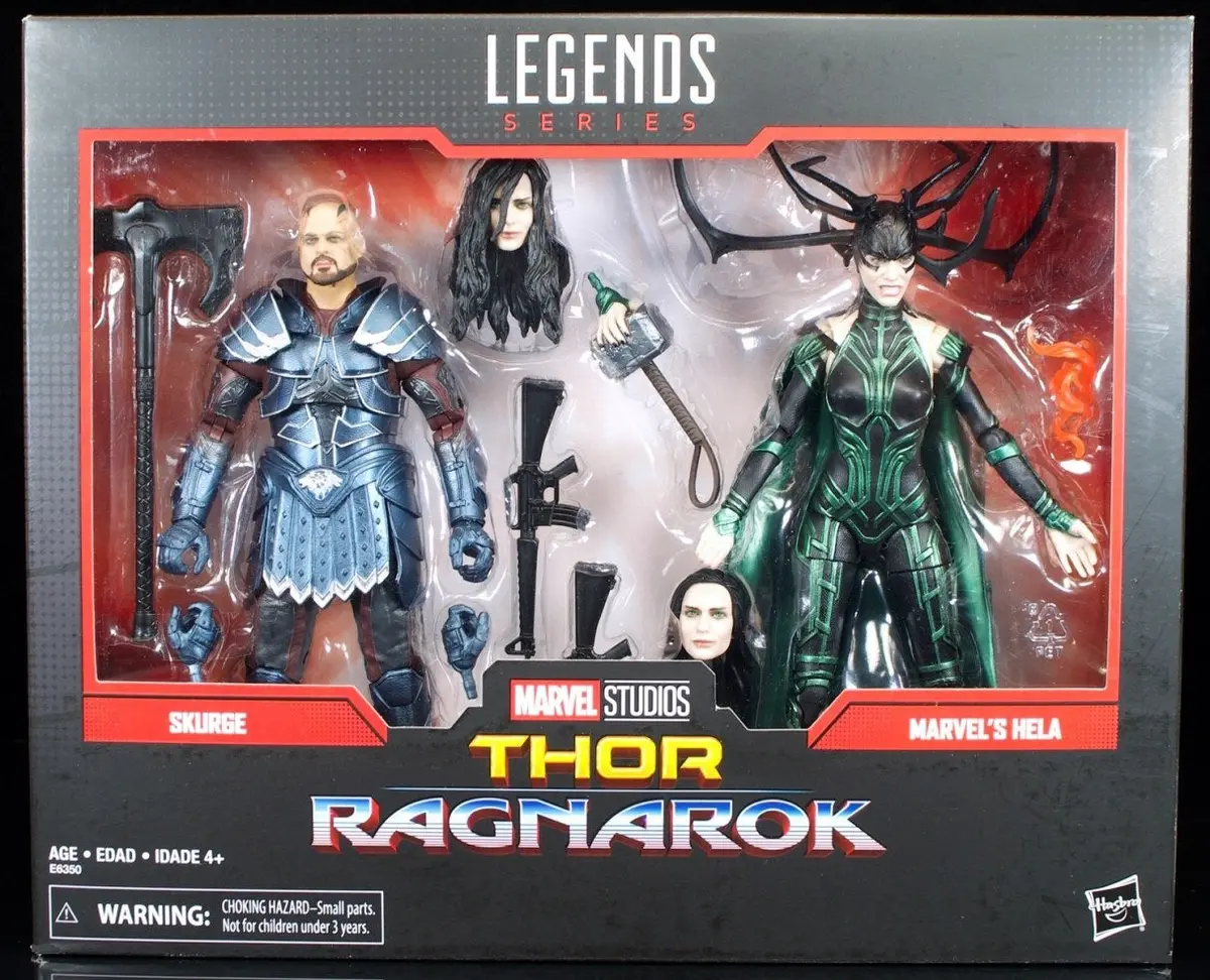 Marvel Legends Studio Series - 80Th Anniversary - Thor: Ragnarok - Skurge & Hela (E6350) Low Stock 1