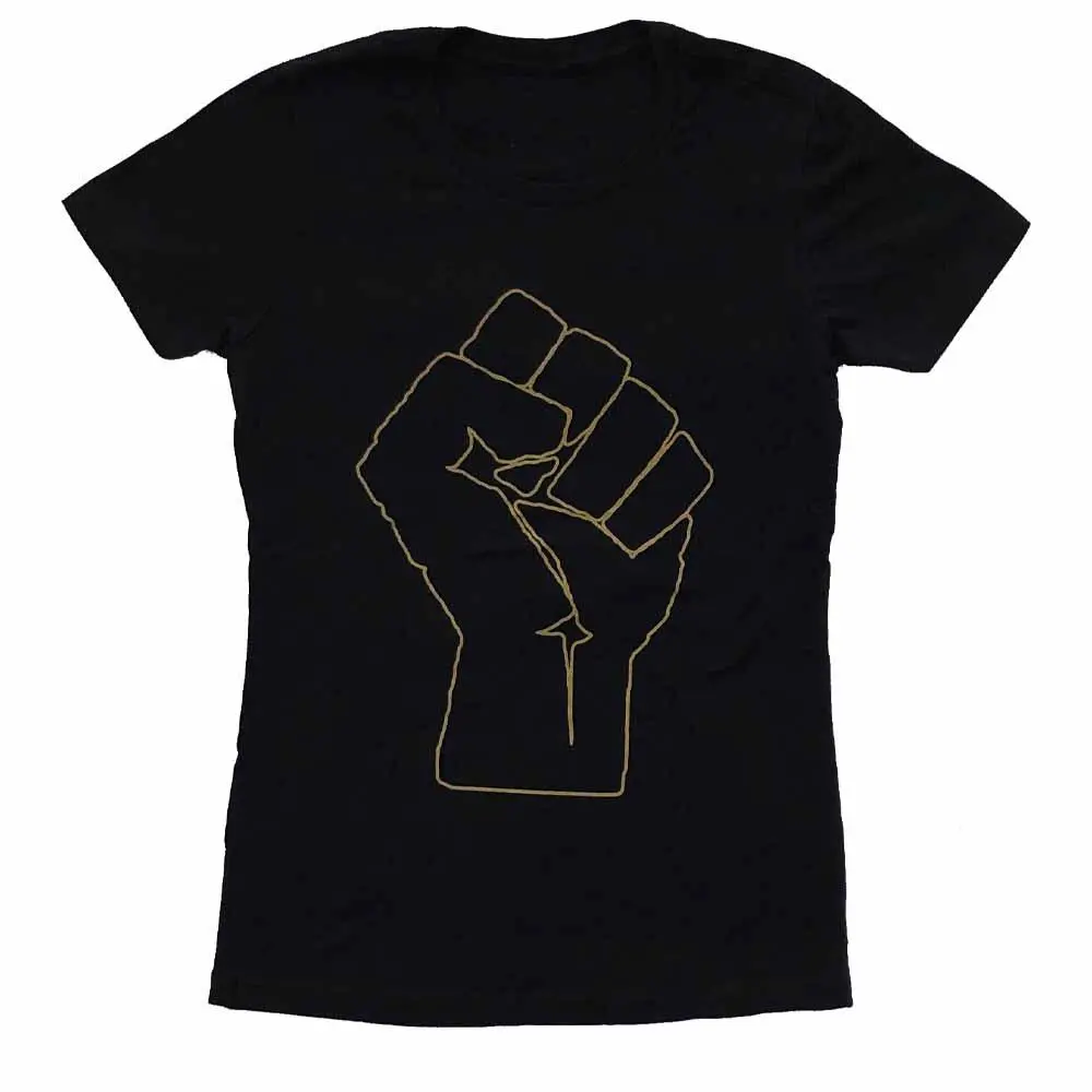 Solidarity Fist Femme T-Shirt - Aclu 1