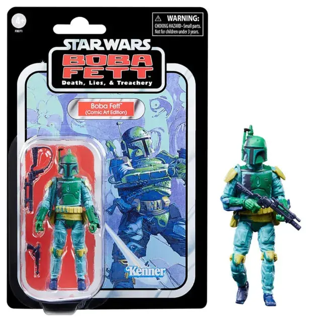 Star Wars Vintage Collection Vc278 Boba Fett: Death Lies & Treachery (Comic Art Edition) Exclusive F8071 Last One! 1