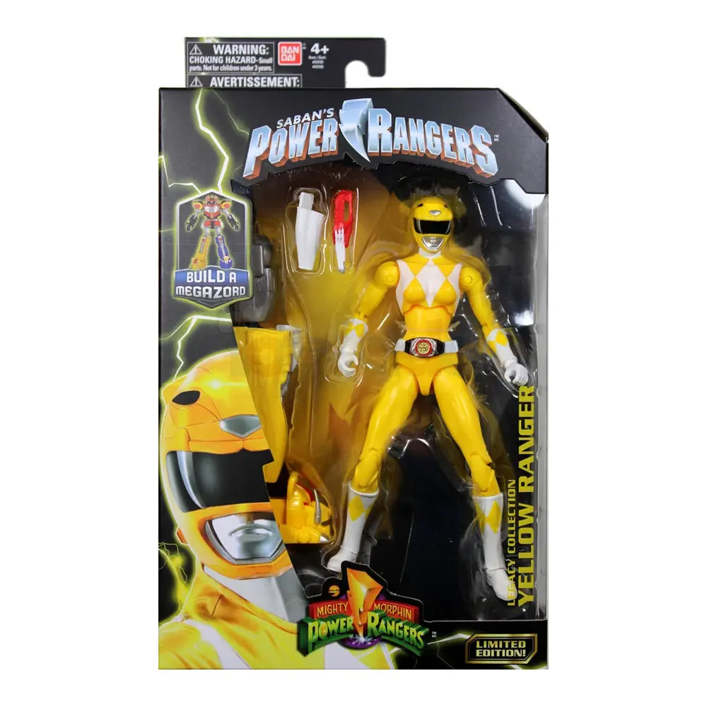 Power Rangers - Legacy Collection - Megazord Baf - Yellow Ranger Action Figure Last One! 1