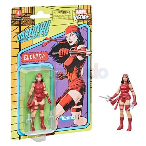 Marvel Legends - Kenner Retro Series - Electra 3.75-Inch Action Figure (F2657) Low Stock 1