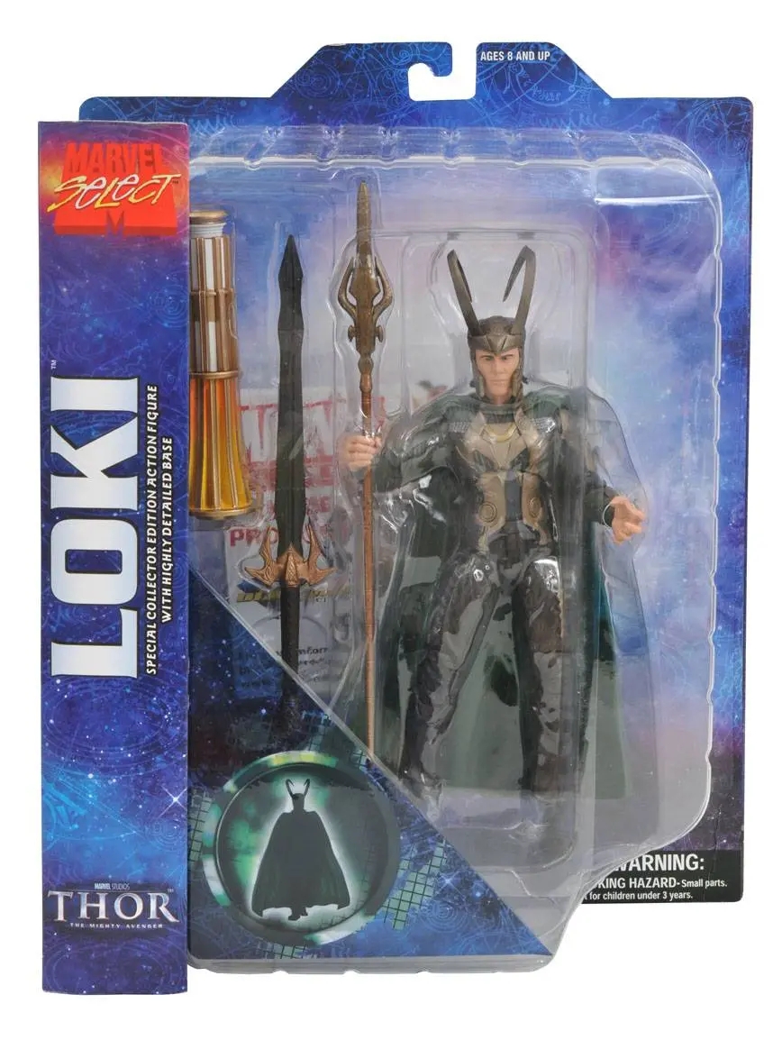 Diamond Select Toys - Marvel Studios - Thor: The Mighty Avenger - Loki Action Figure (72159) Low Stock 1