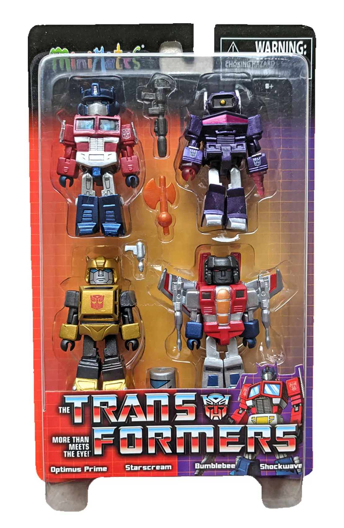 Transformers Minimates - Shockwave, Starscream, Bumblebee & Optimus Prime Action Figures (84391) 1